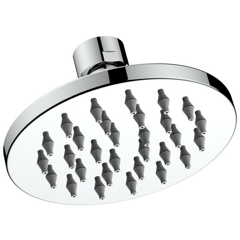 foto del prodotto idro bric soffione tondo cromato serie evia