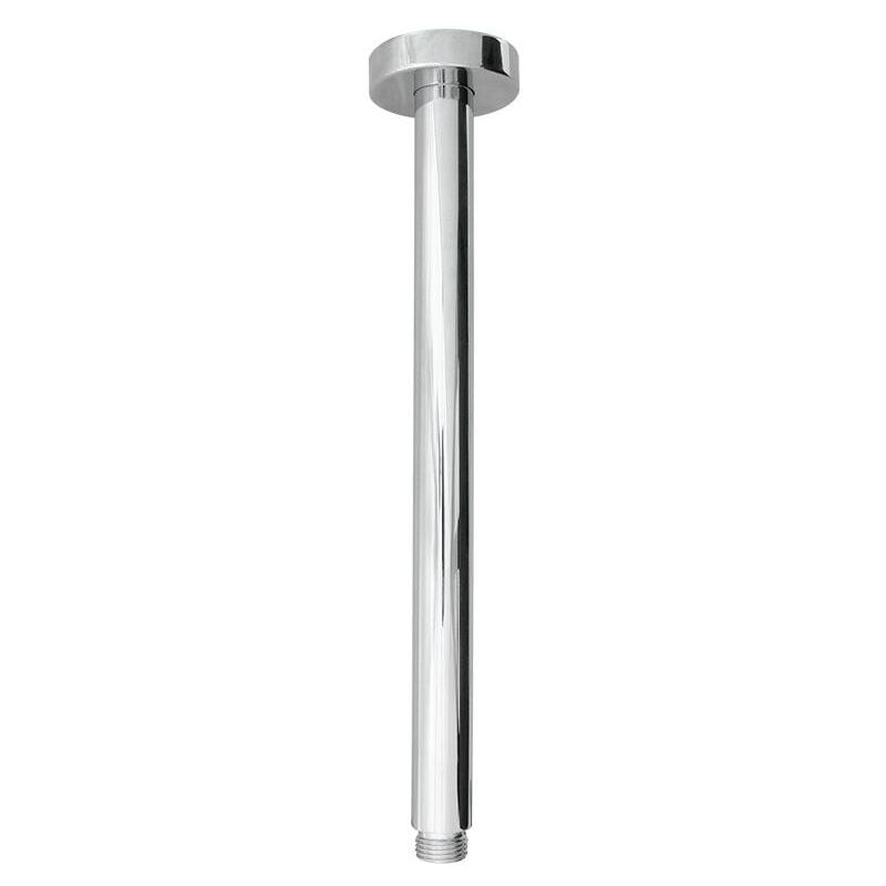 foto del prodotto idroblock braccio doccia da soffitto minimal cromo