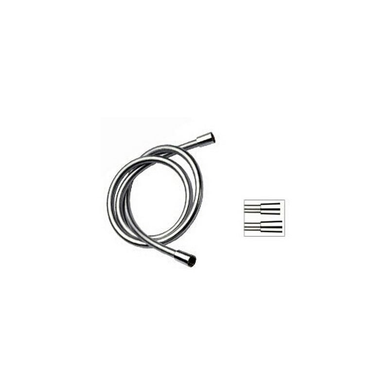 foto del prodotto idroblock laccio doccia per idroscopino in gomma silver