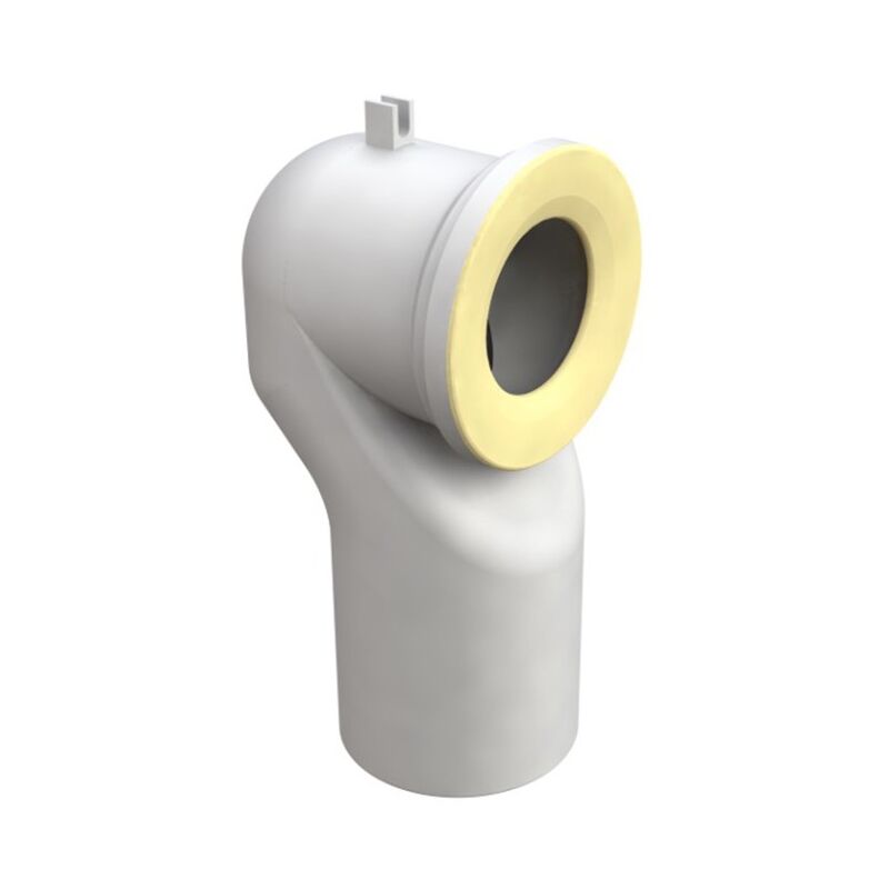 foto del prodotto idrobric manicotto prolunga a collo di cigno per wc ingresso d 80 110 mm