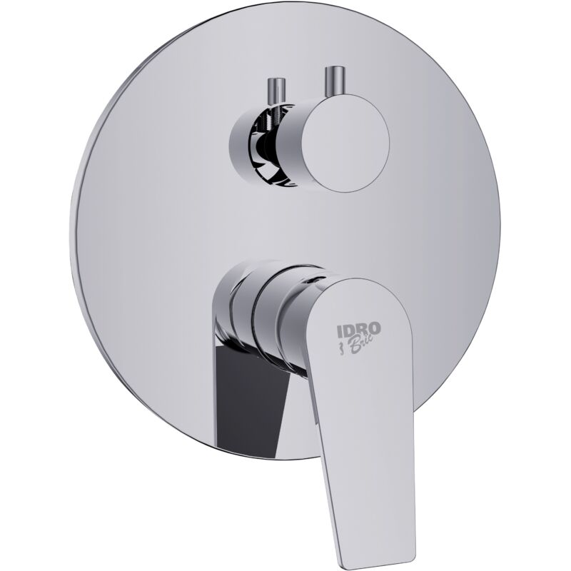 foto del prodotto idrobric miscelatore incasso doccia con deviatore serie milton cromato