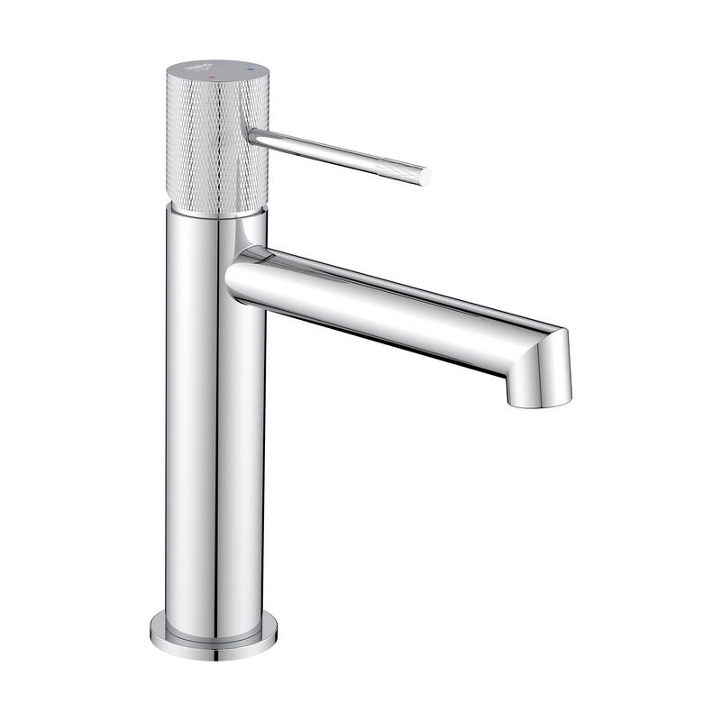 foto del prodotto idrobric miscelatore lavabo serie levi con piletta click clack cromato
