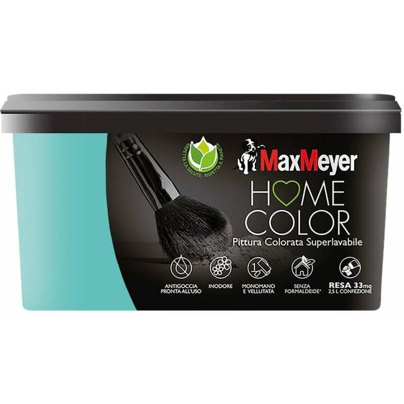 foto del prodotto idropittura home color elba superlavabile 2.5 l max meyer