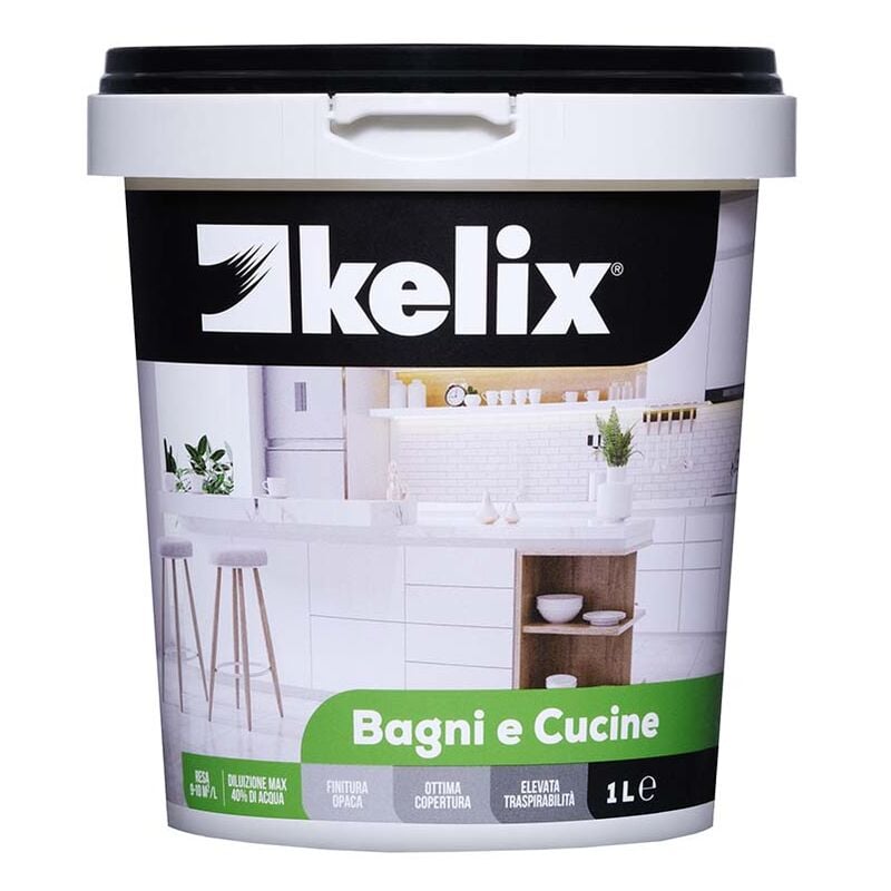 foto del prodotto idropittura kelix supertraspirante lt 1