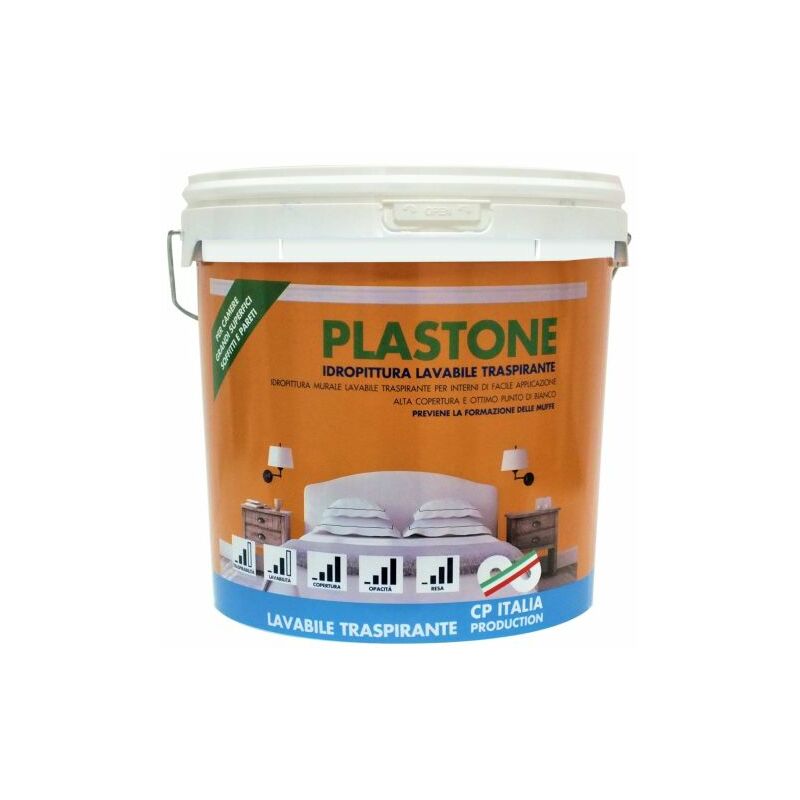 foto del prodotto idropittura lavabile plastone da lt.14
