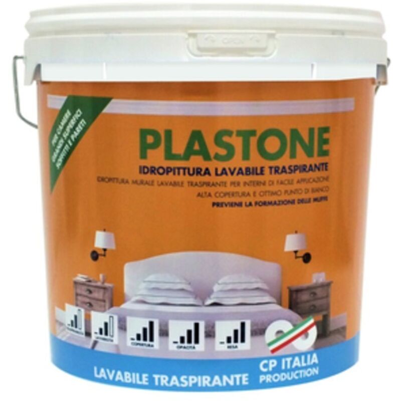 foto del prodotto idropittura lavabile plastone da lt. 5