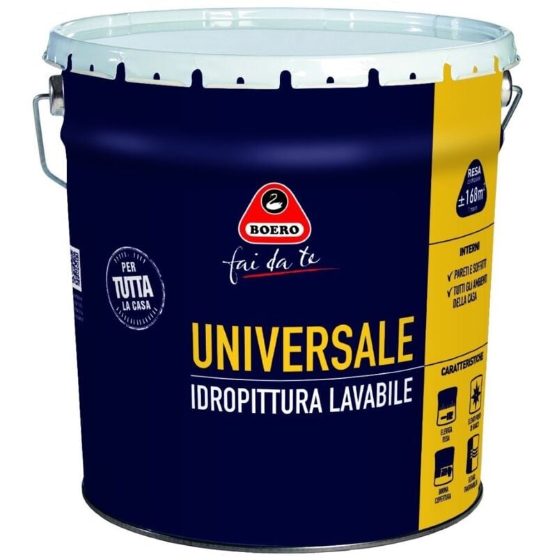 foto del prodotto idropittura lavabile universale 14 litri boero