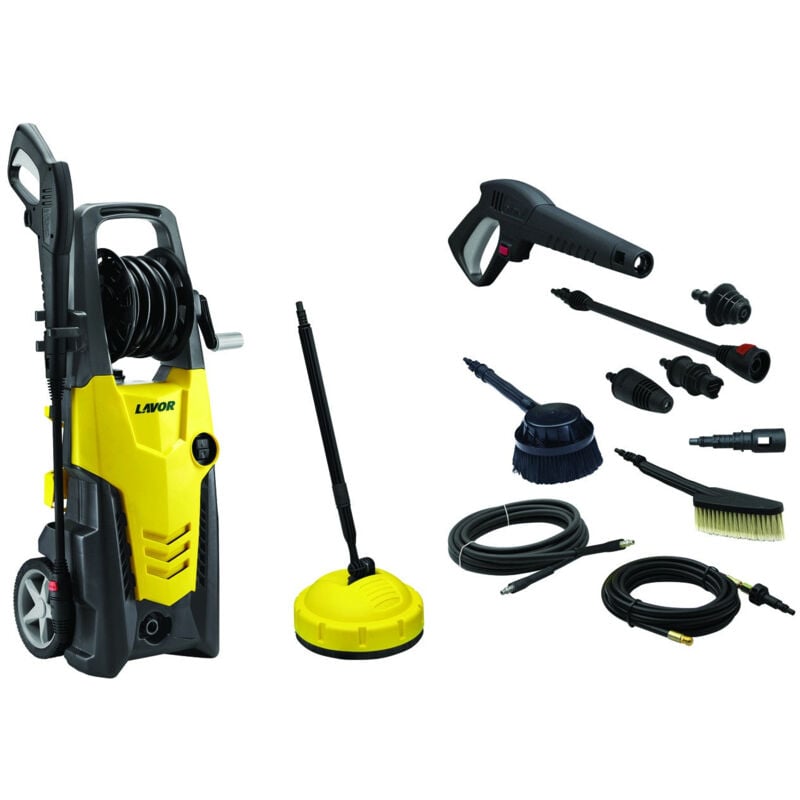 foto del prodotto idropulitrice 2500w acqua fredda con accessori lavor planet 170 extra