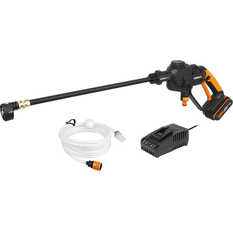 foto del prodotto idropulitrice a batteria 20v wg620e 120l h batteria 2ah e caricatore inclusi worx