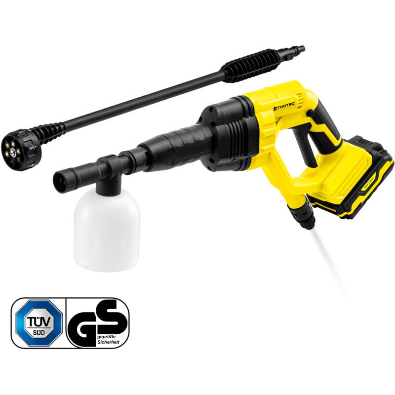 foto del prodotto idropulitrice a batteria ppws 10 20v trotec