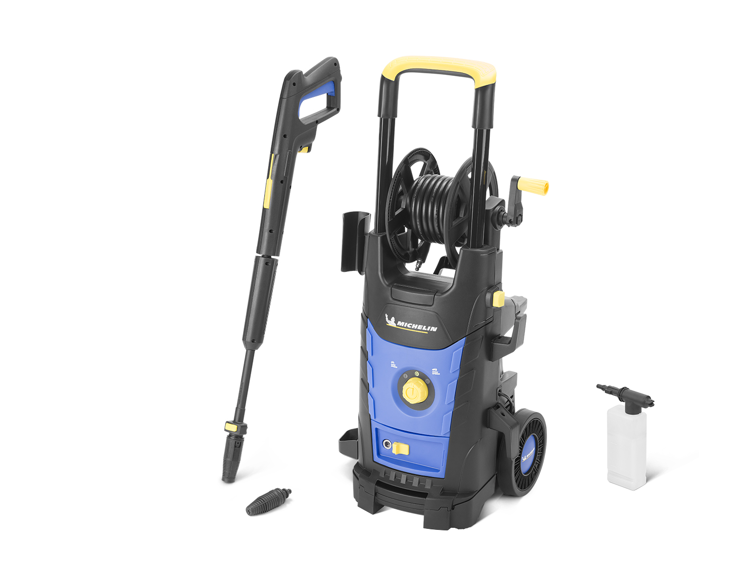 foto del prodotto idropulitrice ad alta pressione michelin mpx22ehds 2200w, pressione 160 bar, portata 460l h con double speed system