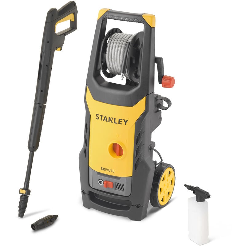 foto del prodotto idropulitrice ad alta pressione stanley sxpw16e 1600w, pressione 125 bar, portata 420 l h 