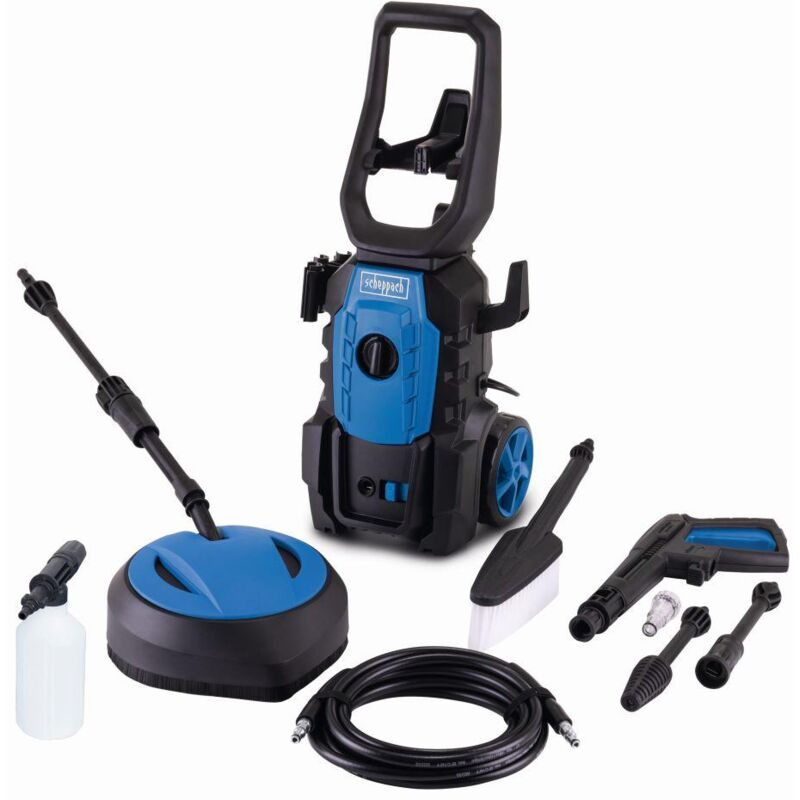 immagine 0 del prodotto idropulitrice elettrica acqua fredda 135 bar 420 l h 1600 w scheppach hpc1600