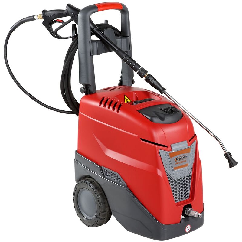 foto del prodotto idropulitrice elettrica ad acqua calda oleomac pw 250 hc 150 bar portata 480 l/h