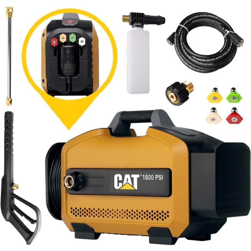 foto del prodotto idropulitrice elettrica ad acqua fredda 135bar 450 lt hr cat caterpillar ve54