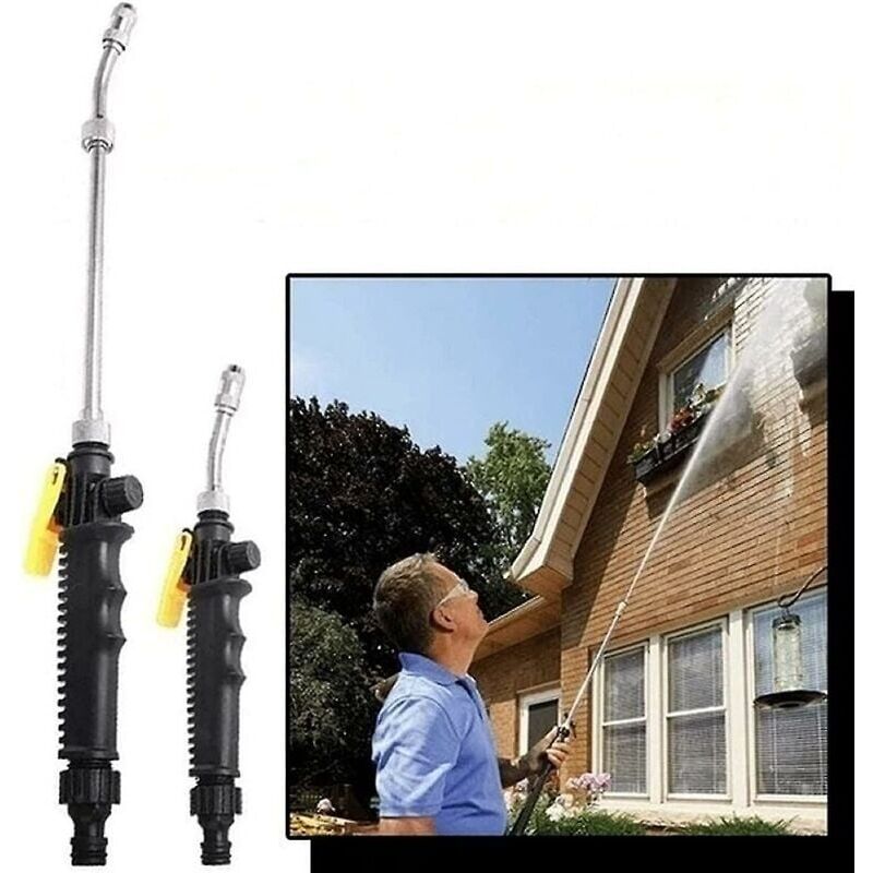 foto del prodotto idropulitrice idropulitrice 2 in 1, strumento di pulizia ad alta pressione, acqua ad alta pressione, acqua metallica, giardino elettrico ad alta