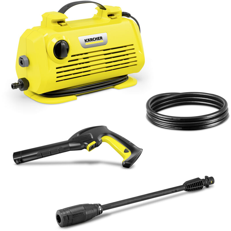 foto del prodotto idropulitrice k 2 horizontal vps allacciamento elettrico 1 220 240 50 60 v hz pressione 20 max. 110 bar portata max. 360 l h