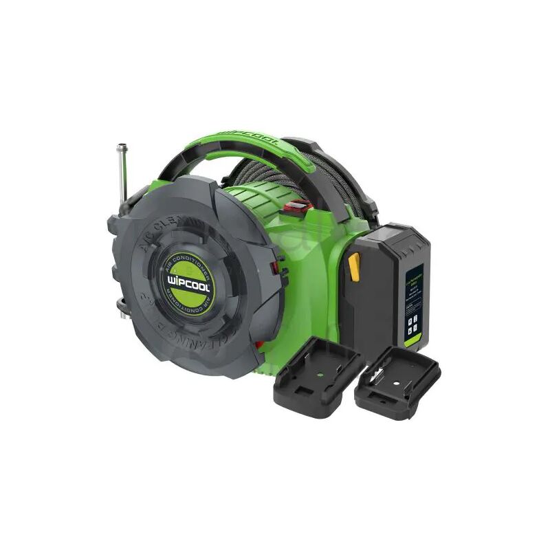 foto del prodotto idropulitrice portatile a batteria per la pulizia delle unita interne ed esterne modello c10b a batteria non inclusa con adattatori bosch e