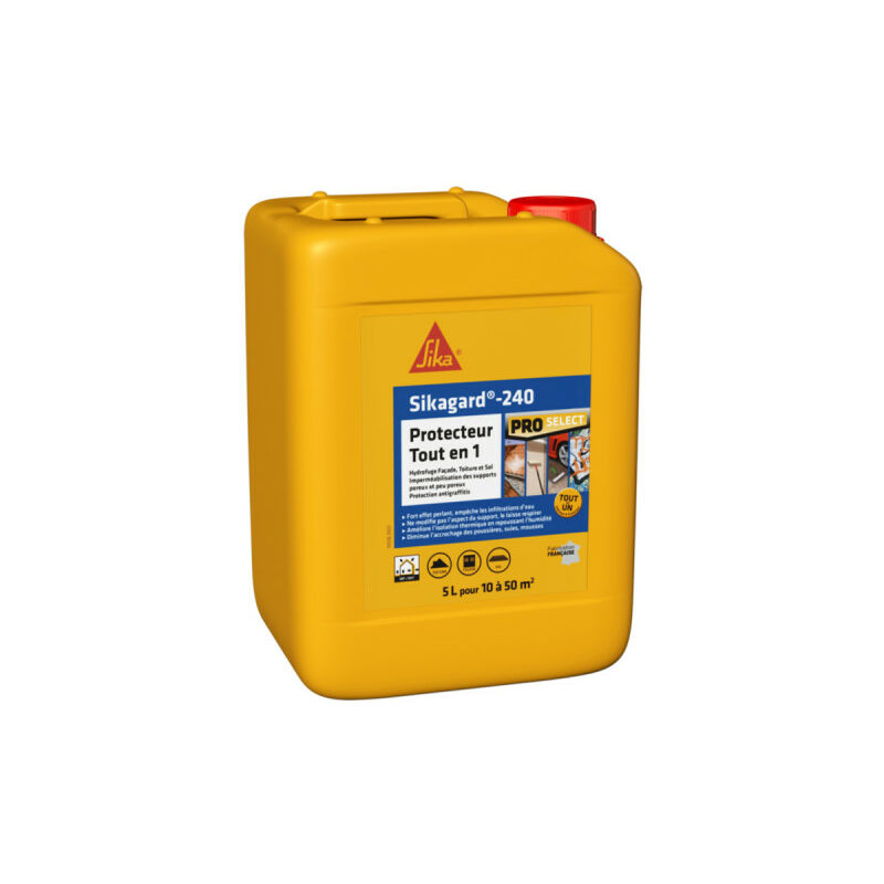 foto del prodotto idrorepellente gard 240 tutto in 1 protettore 5l sika