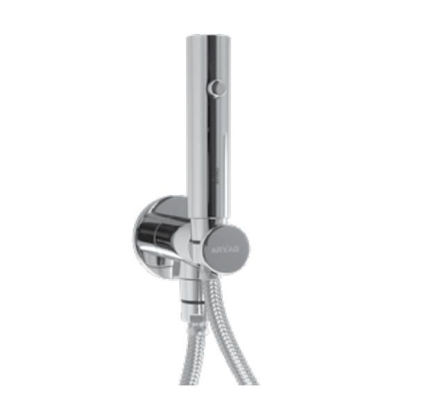foto del prodotto idroscopino arvag nettuno jet automatic con flessibile acciaio inox j8500 cromato