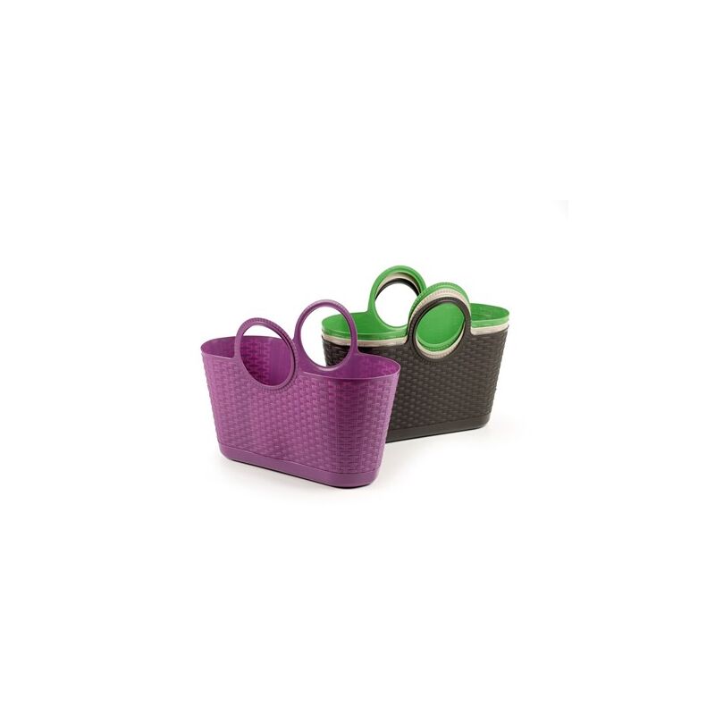 foto del prodotto idroweb borsa bag rattan intrecciata colori vari ipae progarden