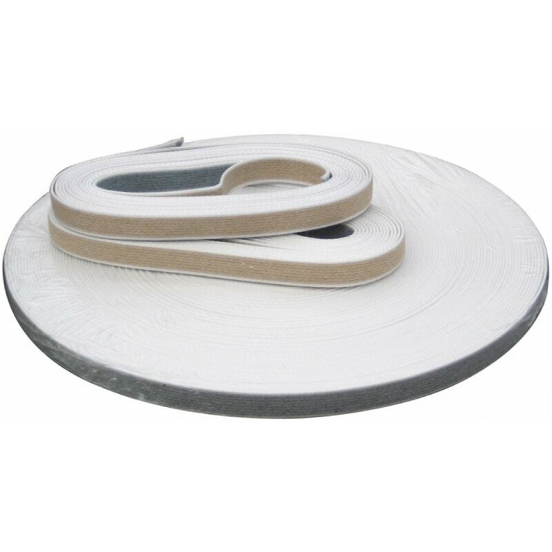foto del prodotto idroweb cintino corda nastro per tapparelle pesante bianco 5,5 metri larghezza 22 mm