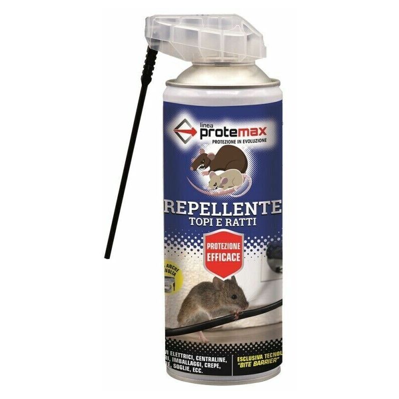 foto del prodotto idroweb disabituante repellente topi ratti protemax spray pronto uso con aromi naturali.
