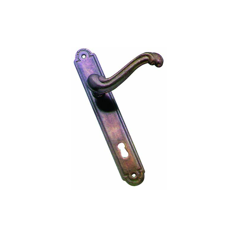 foto del prodotto idroweb maniglia barocco con placca foro patent dist. 90 4 pz