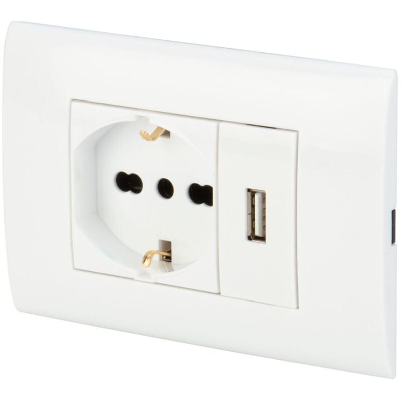 foto del prodotto idroweb polypool pp6096x placca supp pr usb pr bip schu bco