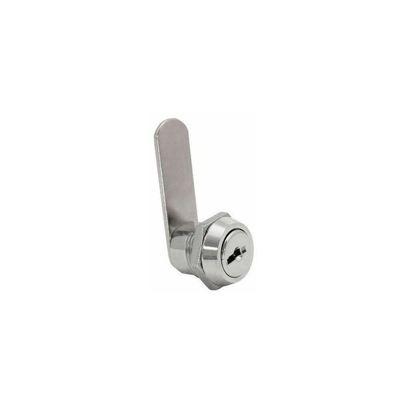 foto del prodotto ifam 111 f nickel lock linguetta diritta 45mm con 2 chiavi