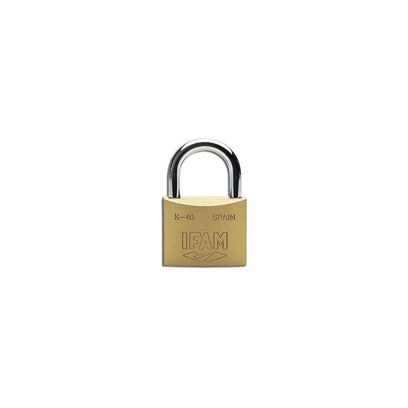 foto del prodotto ifam lucchetti in ottone k 25 con chiave uguale 012505