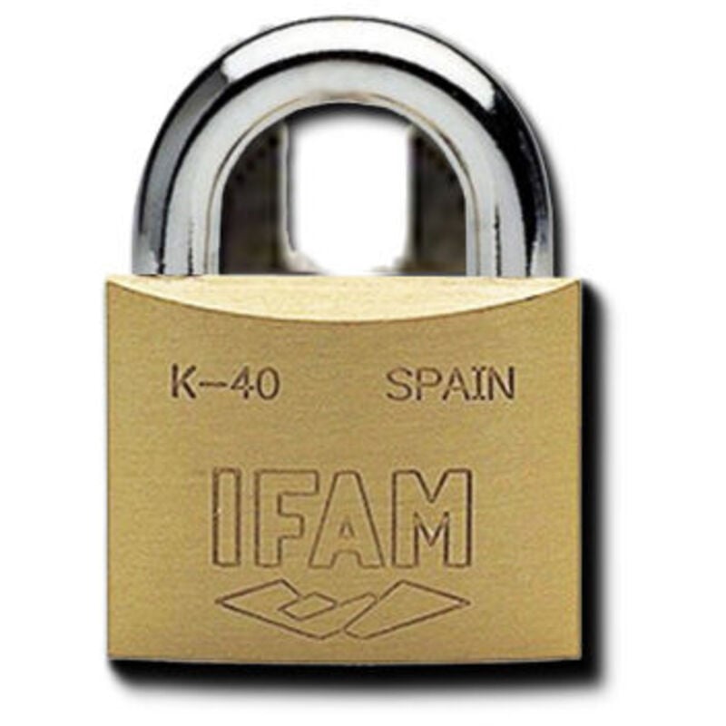 foto del prodotto ifam - lucchetti in ottone k-40 con chiavi uguali 014045