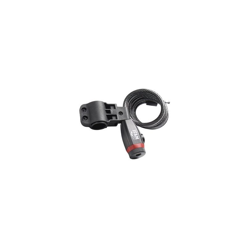 foto del prodotto ifam lucchetto con cavo a spirale per bicicletta junior 180 cm 000502