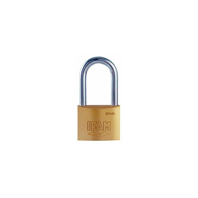 foto del prodotto ifam lucchetto k30al in ottone da 30 mm con 2 chiavi ad arco lunghe