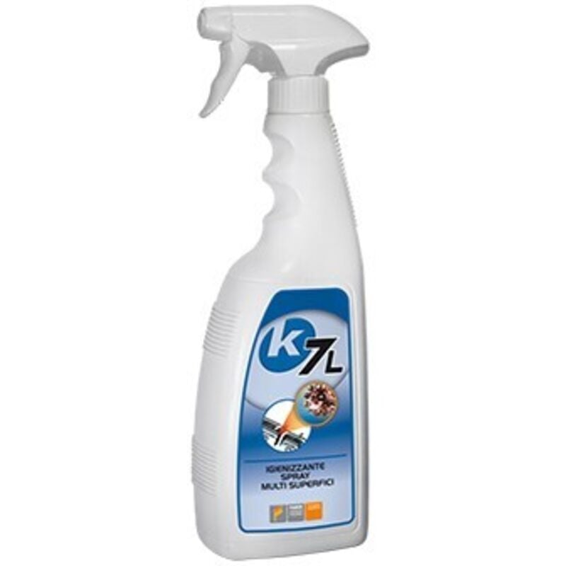 foto del prodotto igienizzante base alcolica k7 spray 750 ml