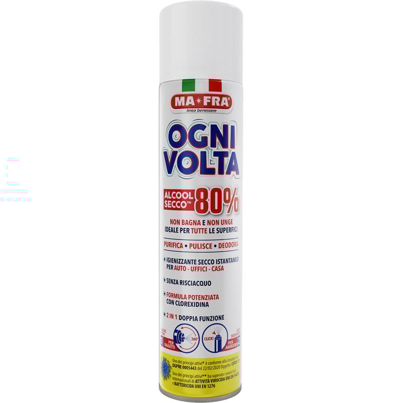 foto del prodotto igienizzante spray ml.300 mafra