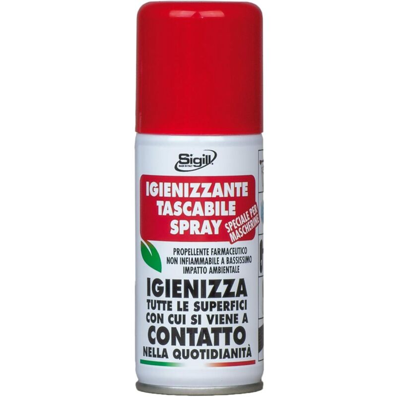 foto del prodotto igienizzante tascabile spray 100 ml sigill