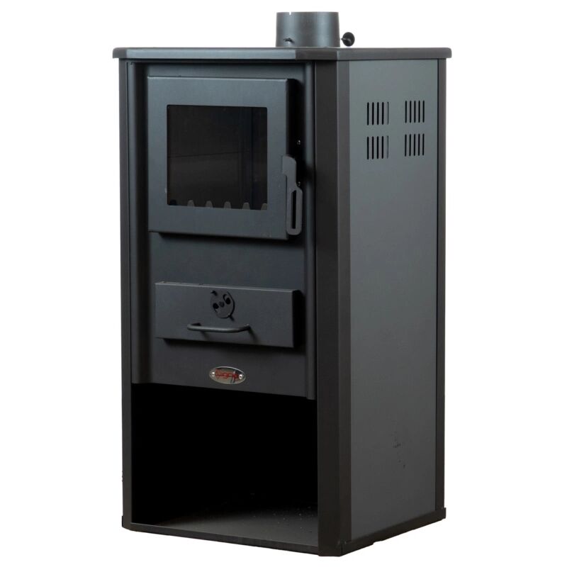 foto del prodotto ignip stufa a legna atene grigio 9 kw