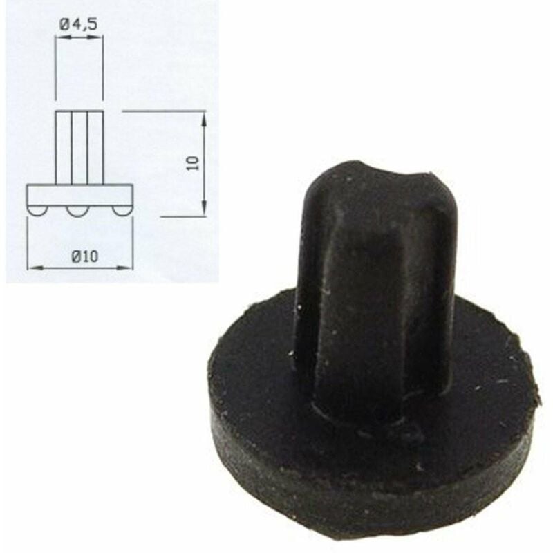 immagine 0 del prodotto ignis whirpool 4 pezzi gommino antigraffio per griglia cucina a gas p 002