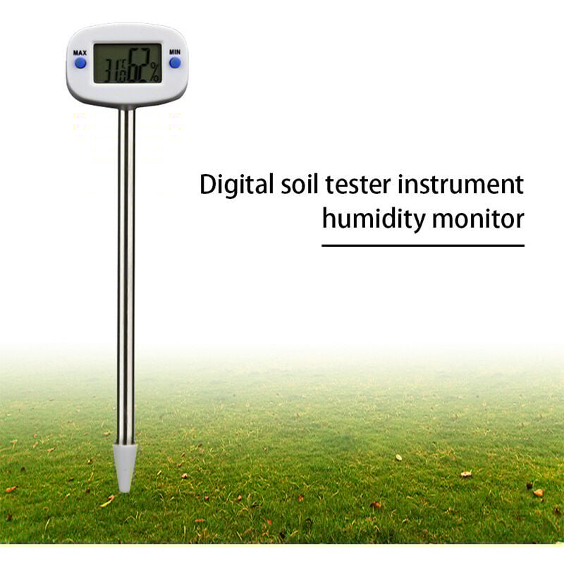 foto del prodotto igrometro numerico del sole. testare il valore di umidità e temperatura con la sonda
