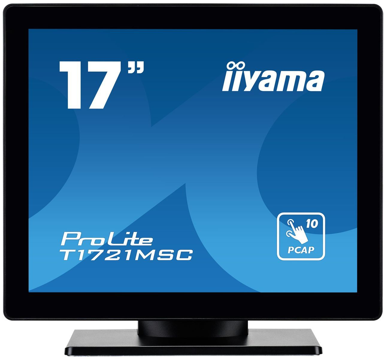 foto del prodotto iiyama prolite t1721msc b2 monitor pc 43,2 cm 17 1280 x 1024 pixel sxga led touch screen da tavolo nero