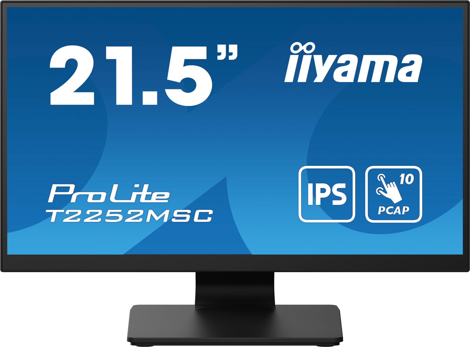 foto del prodotto iiyama prolite t2252msc b2ag monitor pc 54,6 cm 21.5 1920 x 1080 pixel full hd lcd touch screen nero