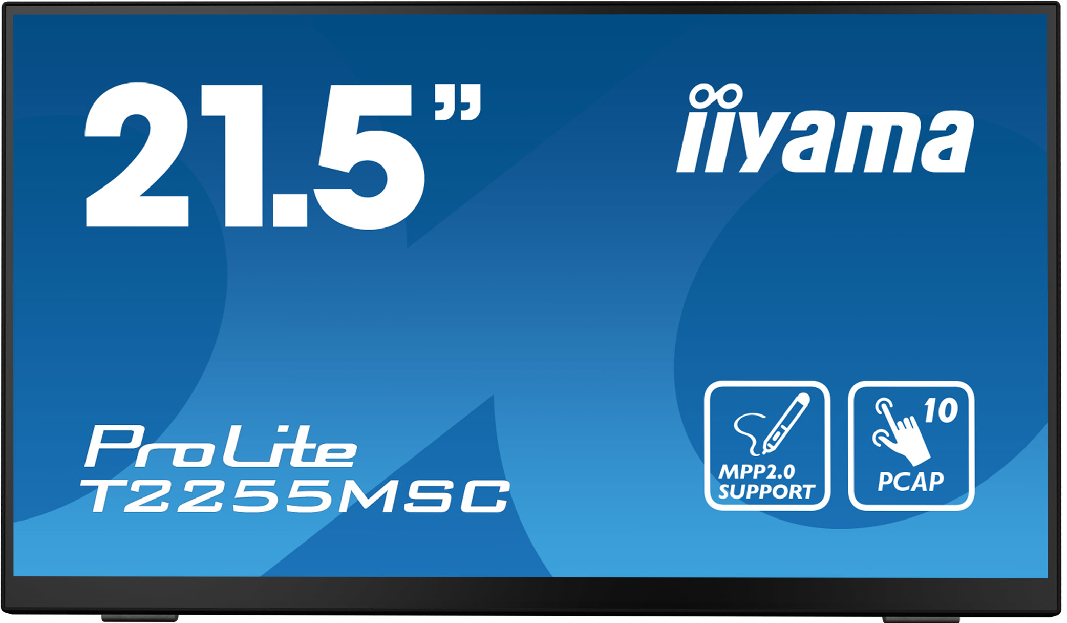 foto del prodotto iiyama prolite t2255msc b1 monitor pc 54,6 cm 21.5 1920 x 1080 pixel full hd lcd touch screen nero