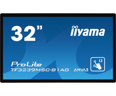 foto del prodotto iiyama prolite tf3239msc b1ag monitor pc 80 cm 31.5 1920 x 1080 pixel full hd led touch screen multi utente nero