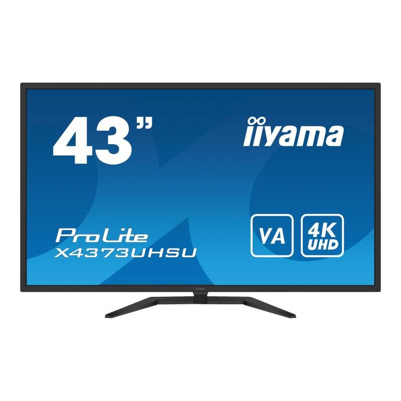 foto del prodotto iiyama prolite x4373uhsu b1 monitor pc 108 cm 42.5 3840 x 2160 pixel 4k ultra hd nero