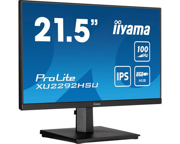 foto del prodotto iiyama prolite xu2292hsu b6 monitor pc 54,6 cm 21.5 1920 x 1080 pixel full hd led nero