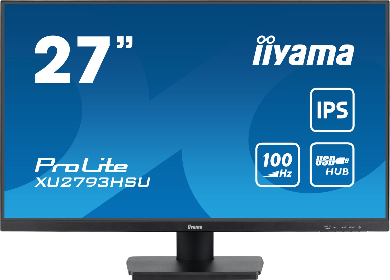 foto del prodotto iiyama prolite xu2793hsu b6 monitor pc 68,6 cm 27 1920 x 1080 pixel full hd led nero