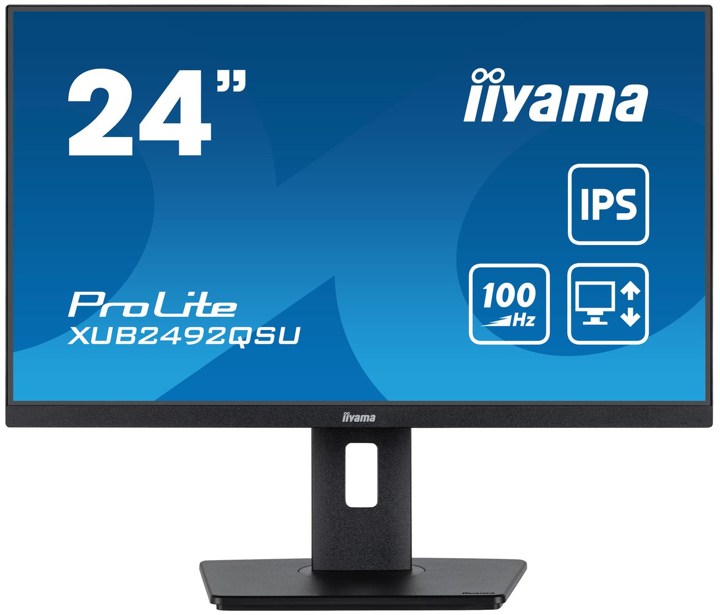 foto del prodotto iiyama prolite xub2492qsu b1 monitor pc 60,5 cm 23.8 2560 x 1440 pixel wide quad hd led nero