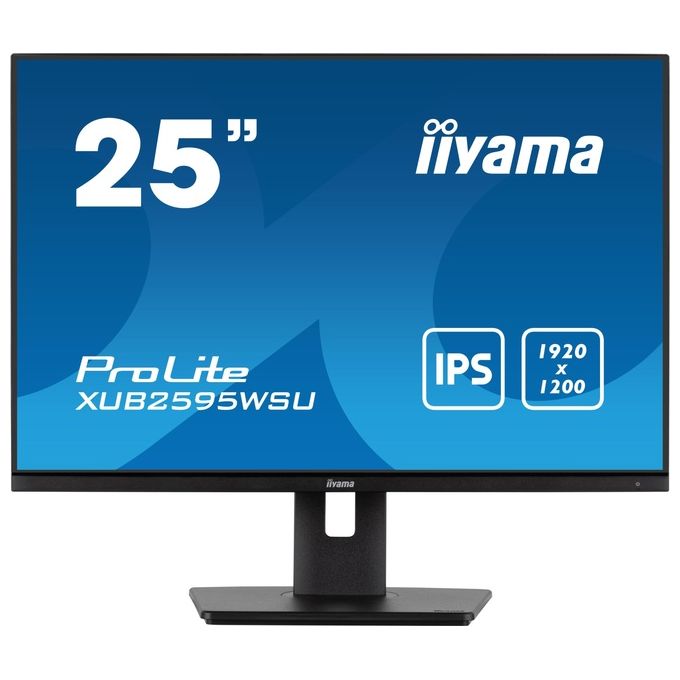 foto del prodotto iiyama prolite xub2595wsu-b5 monitor pc 25'' 1920x1200 pixel wuxga led nero