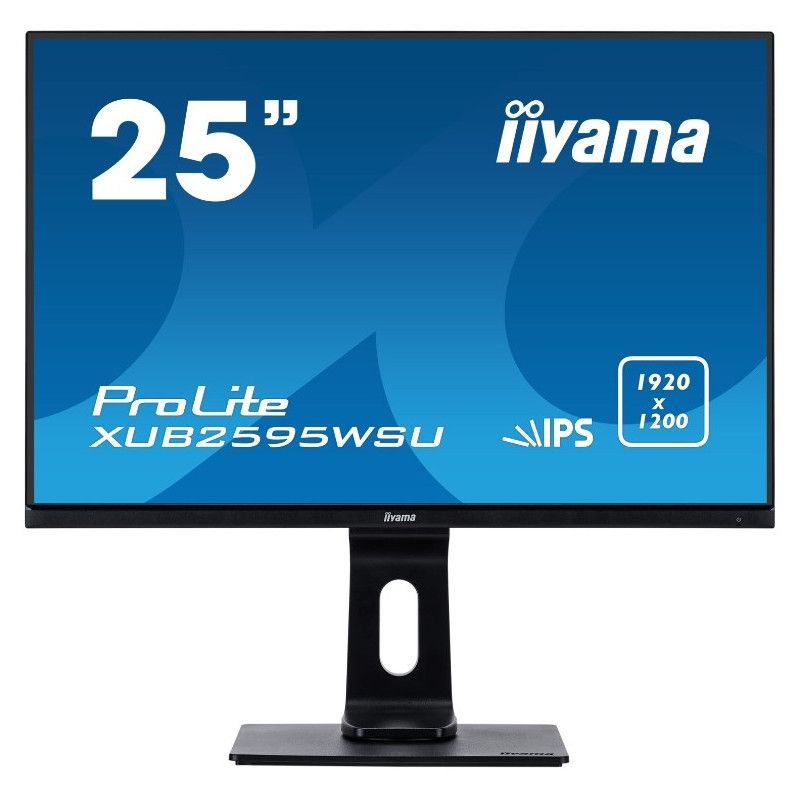 foto del prodotto iiyama prolite xub2595wsu b5 monitor pc 63,5 cm 25 1920 x 1200 pixel wuxga led nero